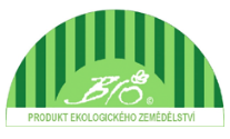 Jedotná značka České republiky pro biopotraviny tzv. zebra. Značka je shodná pro všechny výrobky s certifikací bio.