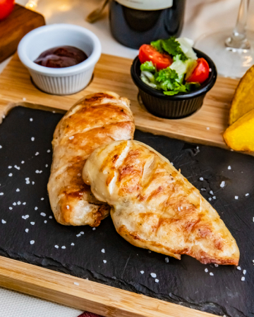 Mustard chicken fillet